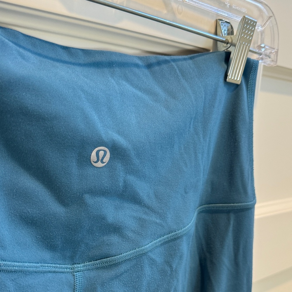 lululemon athletica Blue High-Waist Active Leggings - Picture 3 of 3
